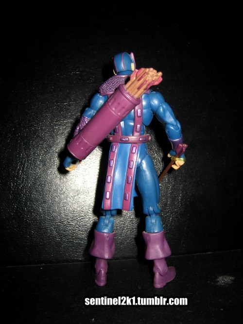 Marvel Universe: Dark HawkeyeYes. “Dark Hawkeye” or Bullseye dressed up as Hawkeye. The 