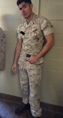 sprinkledpeen:  Always reblogging Matt the marine 