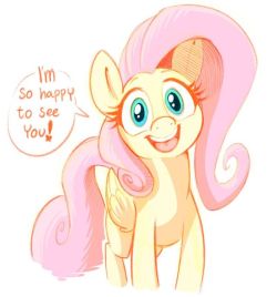 texasuberalles:Smiling Fluttershy by Mickeymonster