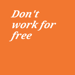 artstarstv:  Don’t work for free. Buy this