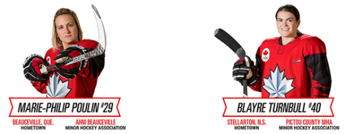 fuckyeahcannwt:Canada’s 2018 Women’s Olympic Hockey Team