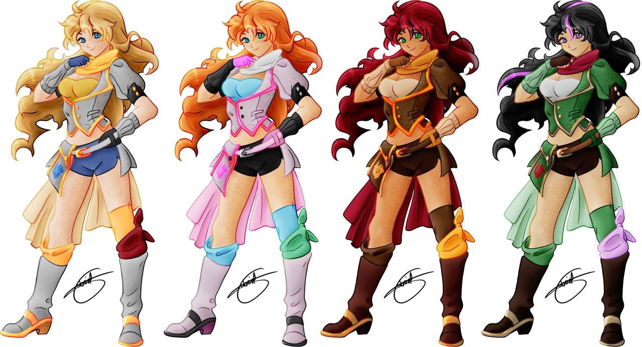 Have I mentioned I love colors? And palettes? And palette swaps? Anyways, take some Yangs in JNPR color! Individual images 