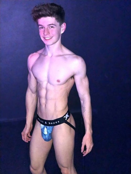 Lewis in our new Palm Jockstrap by Skull and Bones , see link for these guys.https://tinyurl.com/y35