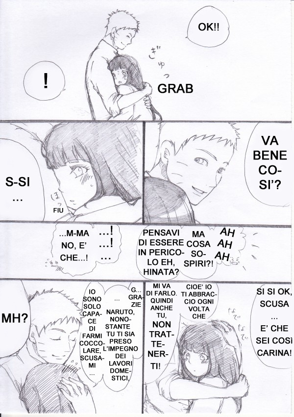 naruhina-italia:  Scene di vita quotidiana a casa Uzumaki! &lt;3 Ma quanto sono