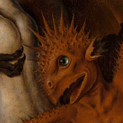 dirk bouts, the fall of the damned, c. 1468