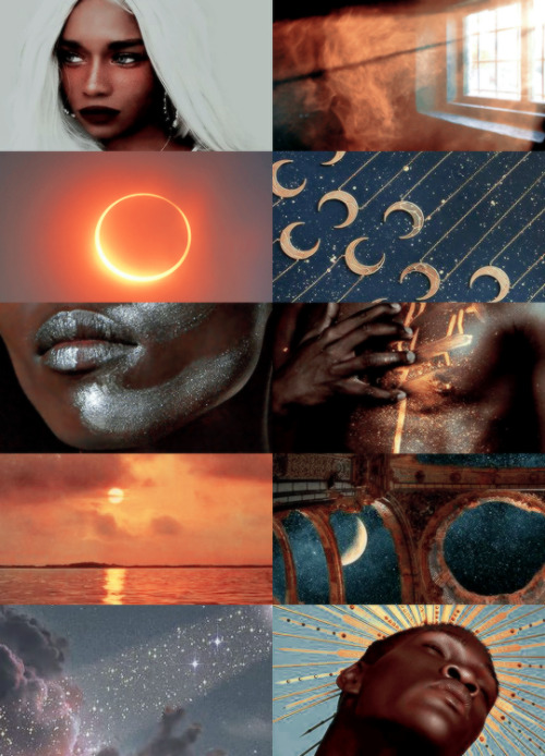 100 Picspams Challenge//070Greek Mythology//Selene & Helios