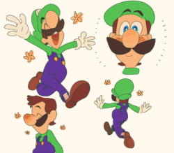 charlattes:what are you so happy about, luigi