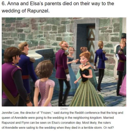 pr1nceshawn:  Interesting Theories About Disney Characters You May Not Know. 