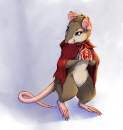 alienrat-art: Mrs. Brisby, colored!