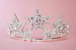 littlealienproducts: Silver Star Crown by