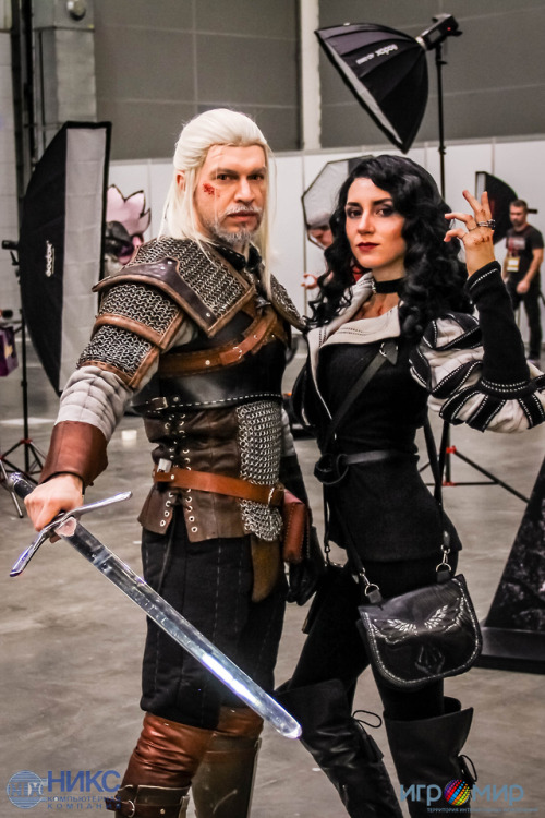 We worked on quest  #kaspersky_igromiron Igromir and ComicConMoscow in last weekend.Geralt - Haji ht