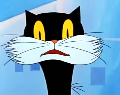 goblinbong: 1977 soviet cartoon cat moodboard