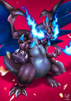 chobi-pho:  TOUGH CLAWS MEGA CHARIZARD!!!http://chobi-pho.deviantart.com/