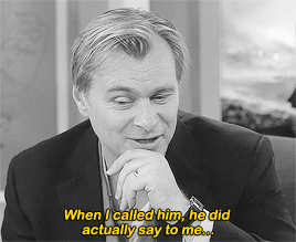 controlyourface: I’ve done 3 films with him where I basically put a sack over his head. — Christophe