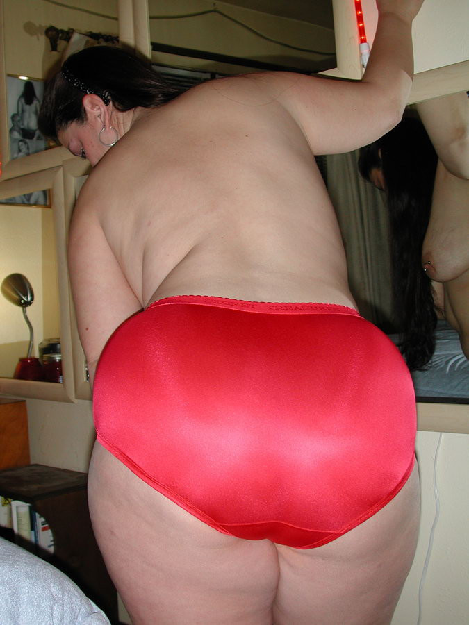 full back satin panties