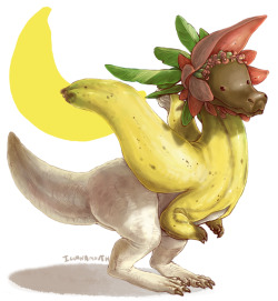 iguanamouth: fruit dragons ! click through to see whats what - fun fact the dragonfruit was the First One made but as i had no plans to make the rest of em at the time theres a noticable difference in quality and size a h h ah a 