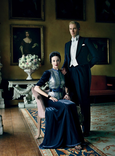 Andrea Riseborough as Wallis Simpson, Vanity Fair