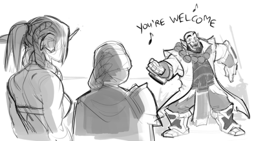 went into this dunking on thrall, quickly shifted to not caring about anything but shipping tyraina“