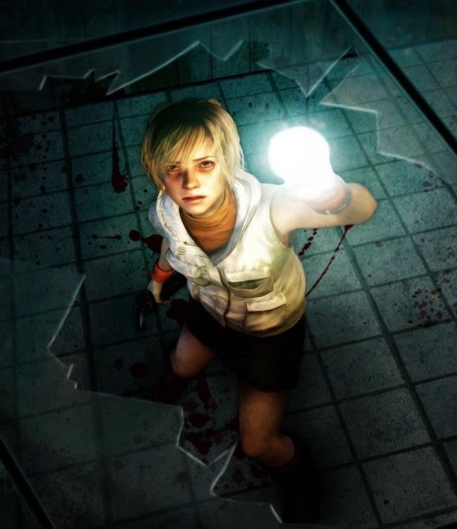 Heather Mason (silent Hill) Stimboard With Gritty Themes And Abandoned Buildings For Anon