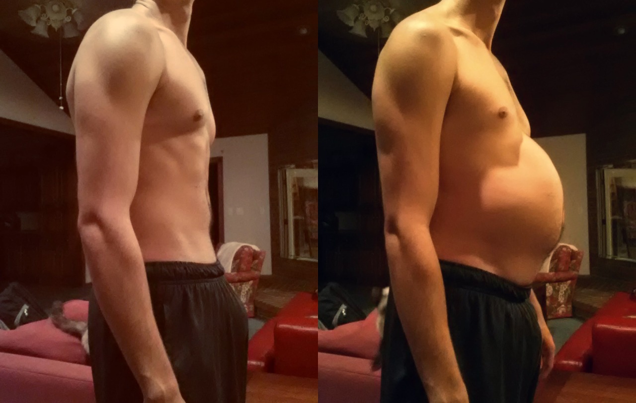 Mhmm. I know that gut can carry more in there; u don’t look nearly full enough.