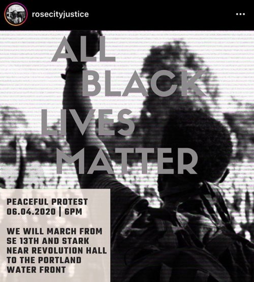 m-a-n-d-u-s-a:Be there if you can, but please don’t go alone (join me if you don’t have anyone to come with). Come prepared and be safe! 💙 #rosecityjustice #portland #blacklivesmatter #blmhttps://www.instagram.com/p/CBB2Io4BljY/?igshid=1maavlotgsaw