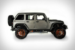 uncrate:  2014 Jeep Wrangler Unlimited Nighthawk 