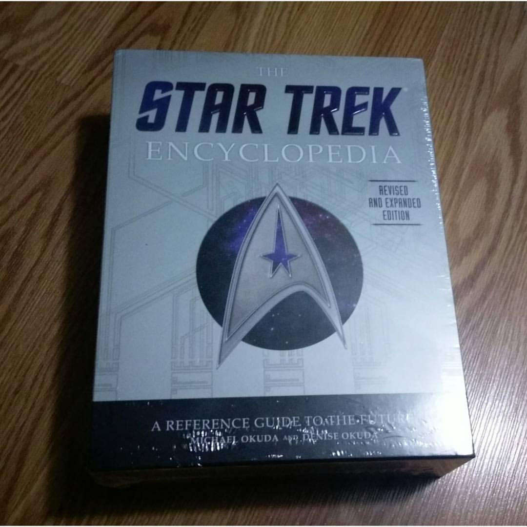 🤓 So excited! I had the original Star Trek Encyclopedia and it disappeared years