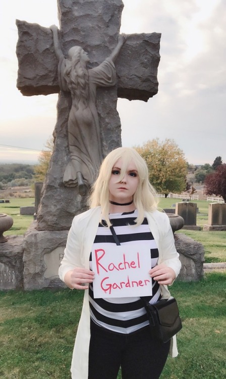 Did a photoset of (an older) Rachel Gardner from Angels of Death.Full set can be found on my Patreon