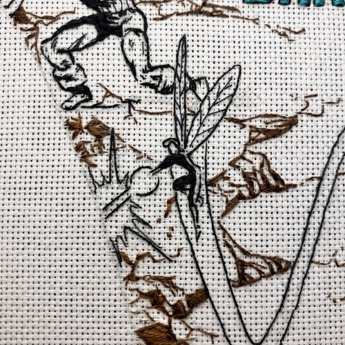 spiky blasts and teeny hands are my favorites on this one (stitching complete!) #wip