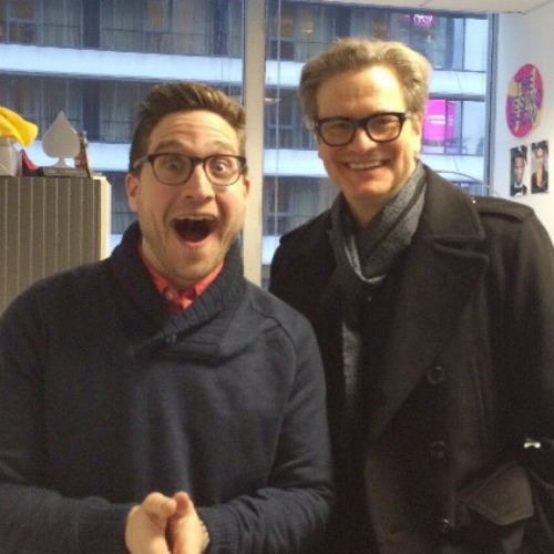 a-gent-galahad:Happy / Sad / Confused Josh Horiwitz interviews: Colin Firth Taron Egerton Mark Stron