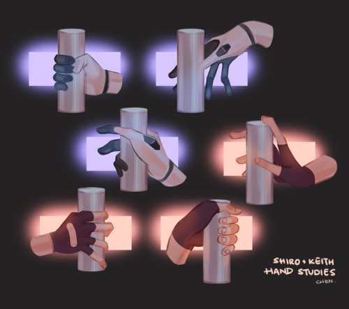 tsuyers:Sheith hand studies from reference.
