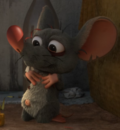 One Rat Drawing