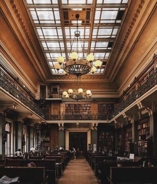 Victoria and Albert Museum: the library.