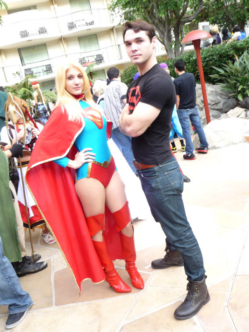 ixhaku:  mjschryver:  Another one of my favorite Superboy cosplayers, with a couple of awesome friends.________________ Superboy played by Clark (ixhaku).Supergirl played by Chii (fwips).Miss Martian played by Nina (hythe). Top photo; bottom right photo: