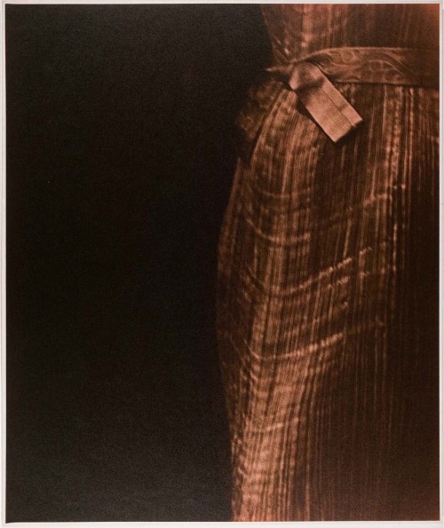  David Seidner.  Fortuny, bodice, legs, waist, 1980.   