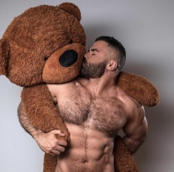 justjimbo:  Who else could use a bear hug right now? 🐻  Ted