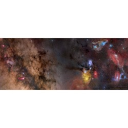 From the Galactic Plane through Antares 