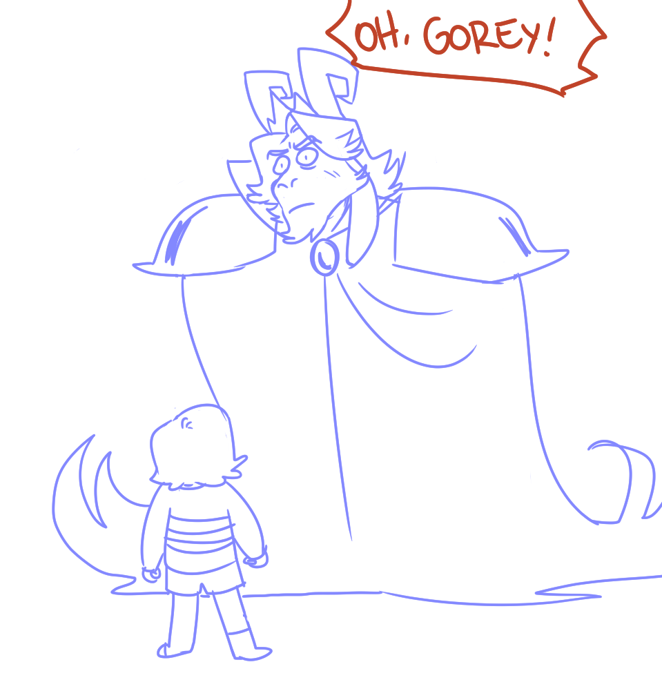 coulsart:  clowncare:  how nega-toriel would probably intervene in an asgore fight
