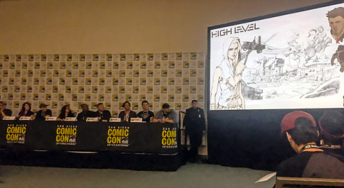 This weekend at the SDCC DC/Vertigo panel, we unveiled the first concept art for my upcoming comic s