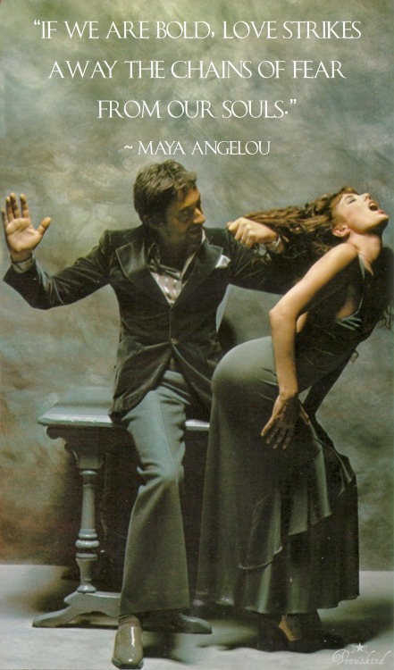 venuskind:  ☆ fear & love ☆☽☆☾Venuskindimage: serge gainsbourg & jane birkin 