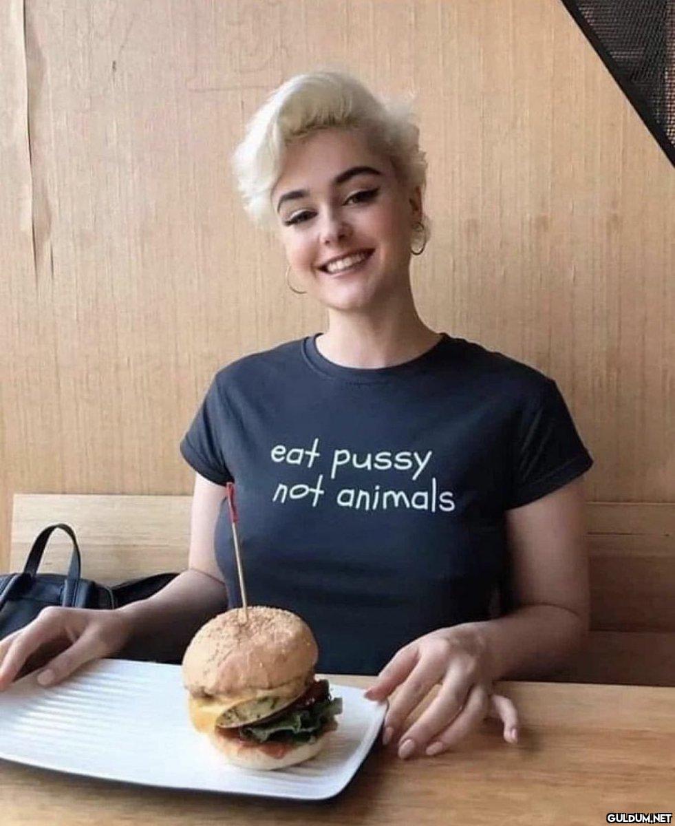 eat pussy not animals...