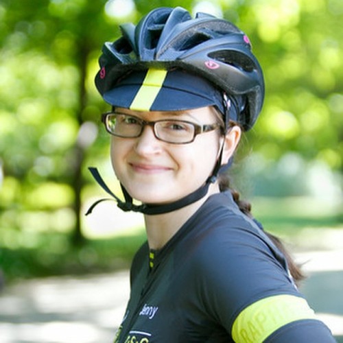 hm7: “Ambassador Jenny Wojewoda never saw where she was until she saw it by bike. “I could feel the 