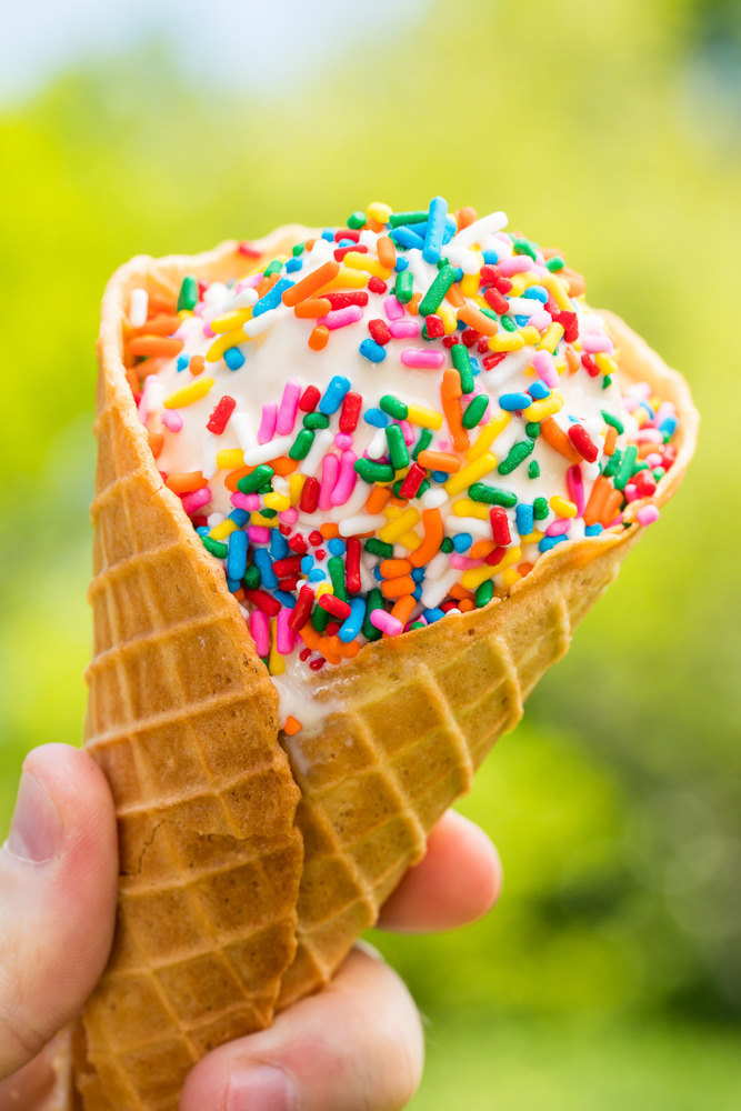 brenthofacker:  Ice Cream Cone  www.brenthofacker.com 