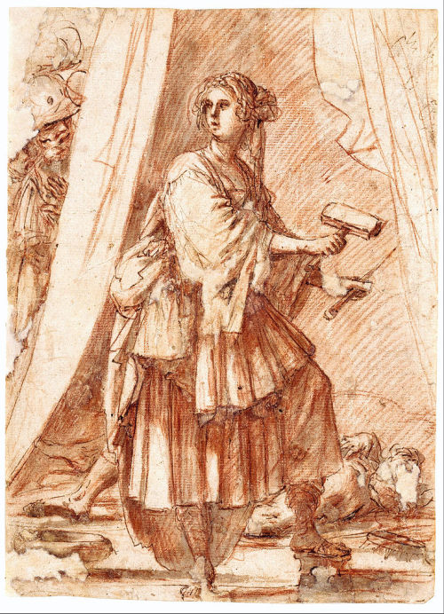 Jael and Sisera by Giovanni Baglione, 1585