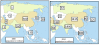 Population growth of regions in Asia between 1800-2024