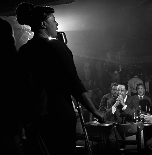 voxsart:1948.Ella Fitzgerald, Duke Ellington, and Benny Goodman.