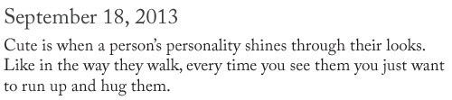 Yours Truly, B