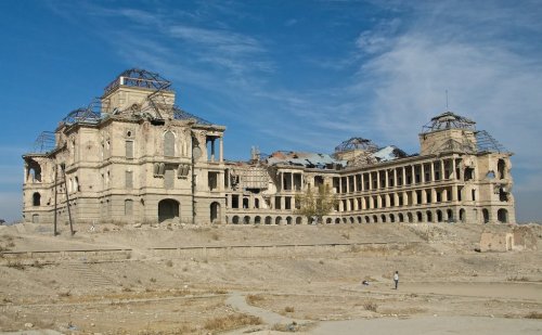 abandonedography: Darul Aman Palace (meaning “abode of peace”) is a European-style palac