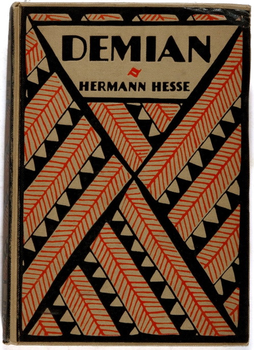Demian by Herman Hesse.  Published by Boni and Liveright, 1923. First American edition, first p
