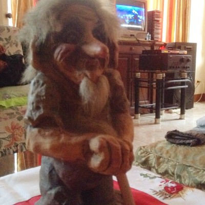 A #troll is present at home while watching #frozen #movie again and again and again and again… #walt #disney